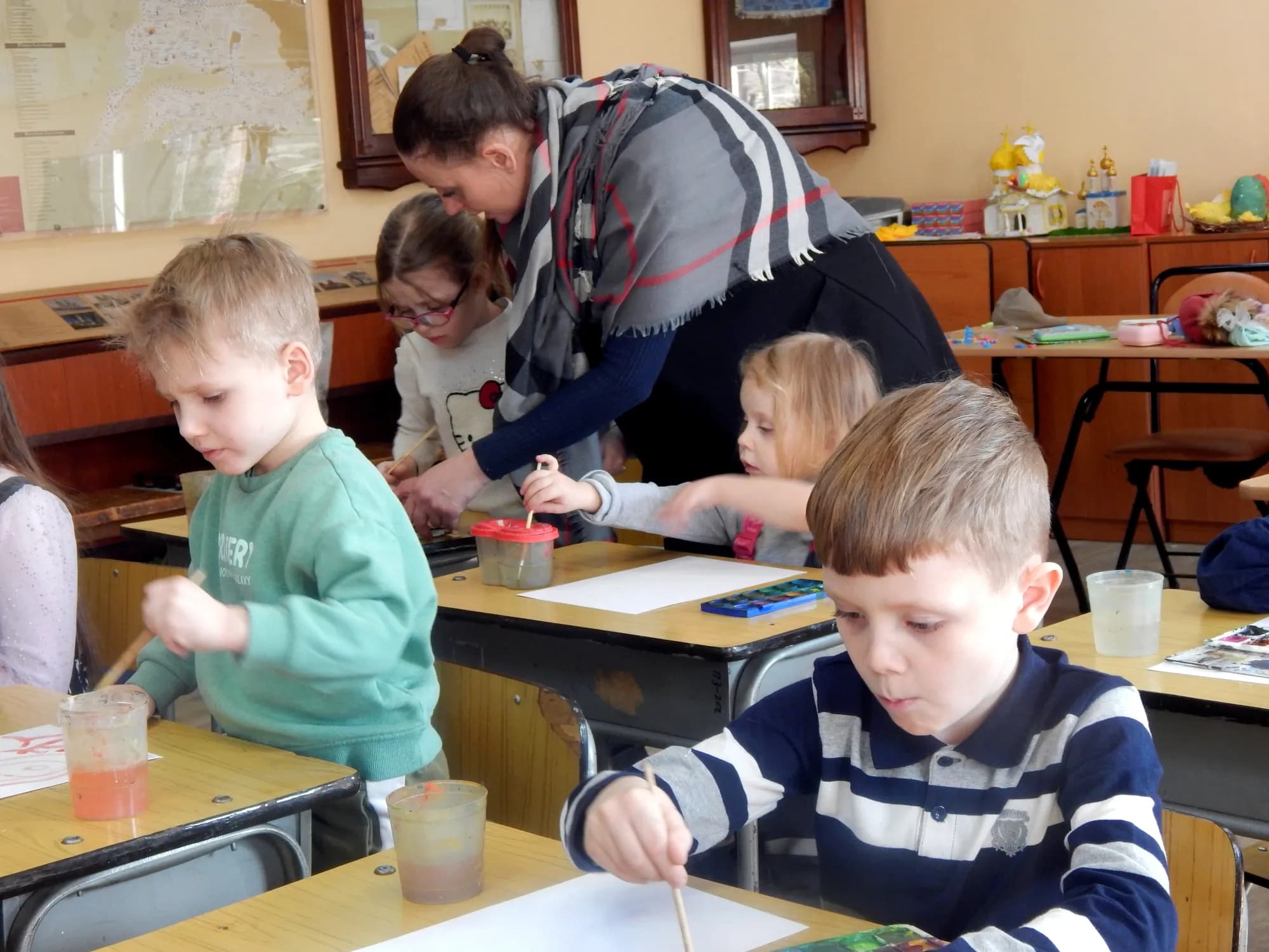 Творческие занятия в воскресной школе