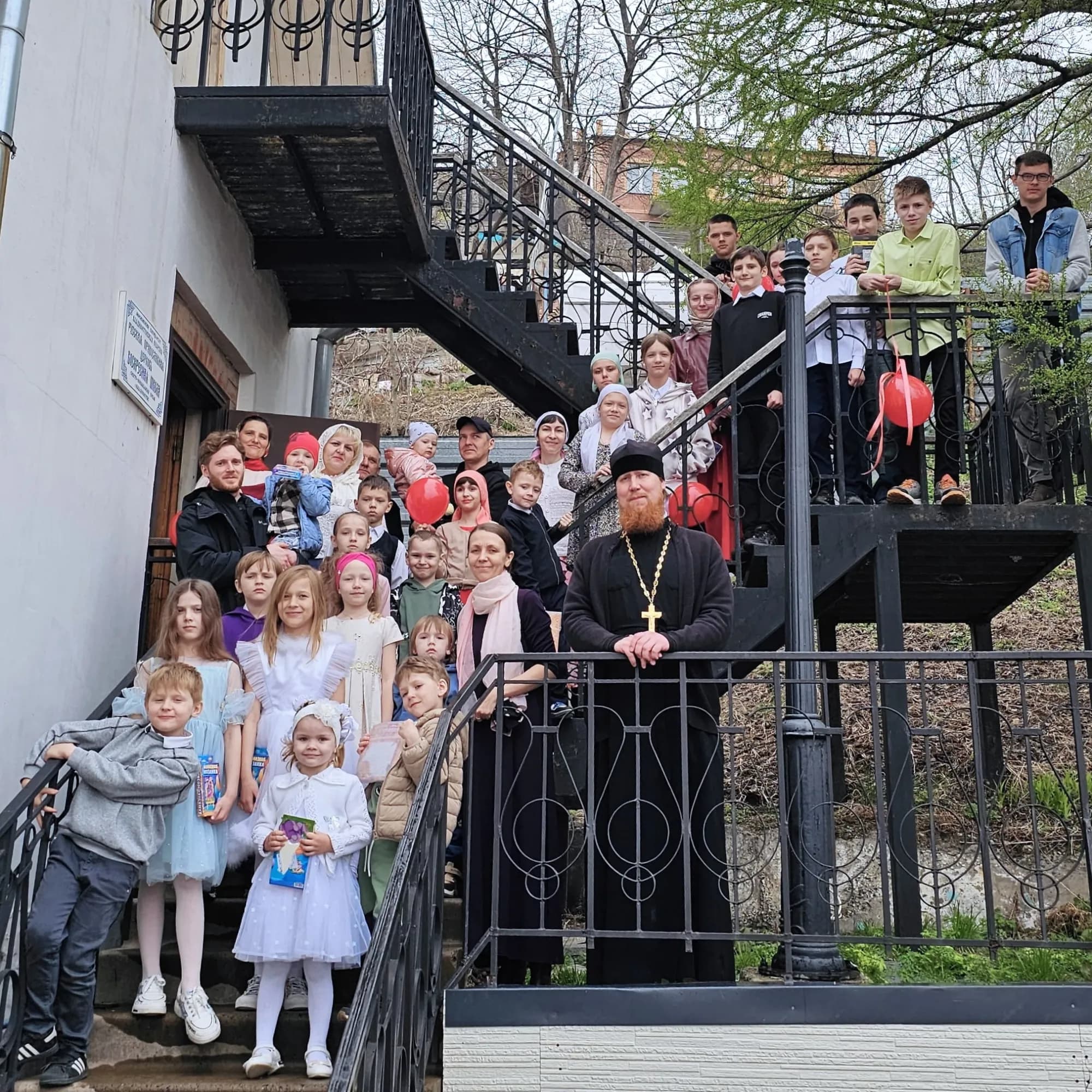 Воспитанники воскресной школы