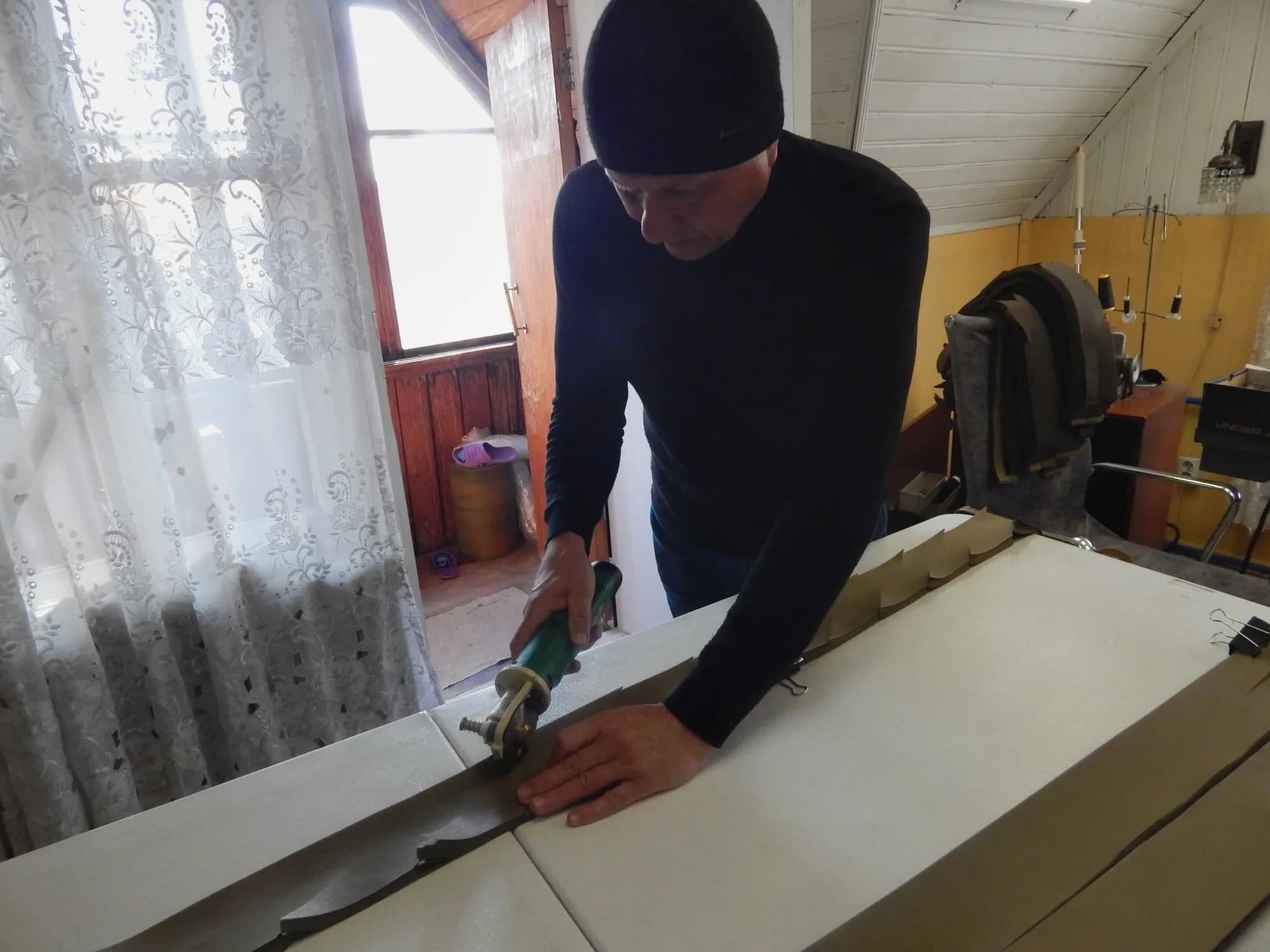 Плетение маскировочных сетей